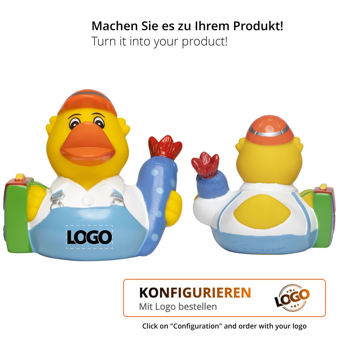 M131136 Hellblau - Quietsche-Ente Erstklässler/-in - mbw